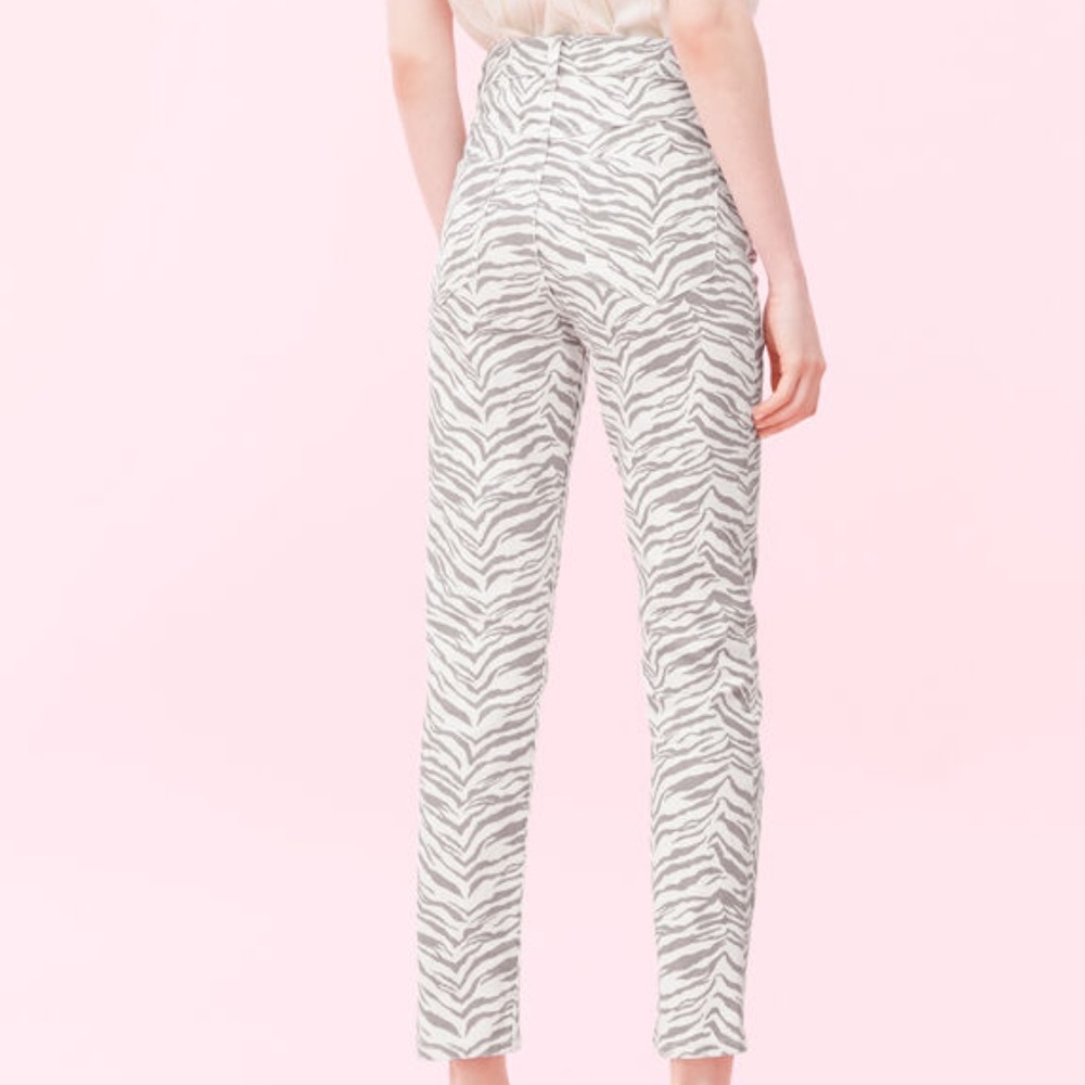 La Vie Rebecca Taylor Ziger Ines Jeans sz 24 - Picture 4 of 7